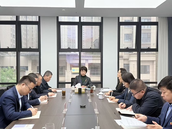陕西农发集团党委委员、董事李玲赴陕农乡村建设集团开展全国两会精神宣讲暨树立和践行正确政绩观学习教育调研座谈会.jpg